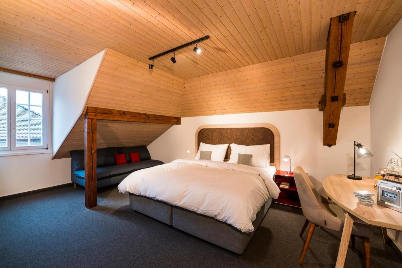 Koncept Hotel Loeie Мюнзинген Экстерьер фото